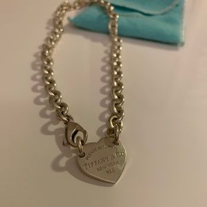 Tiffany and Co Heart Tag Chocker